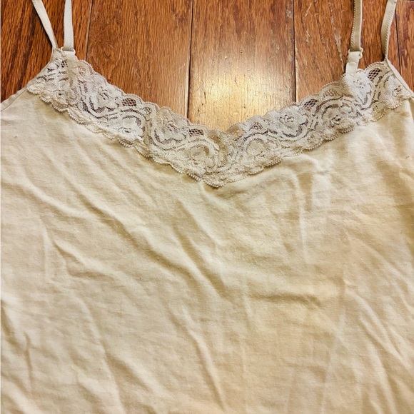 LOFT Ivory Lace Camisole Top Size Medium EUC - Picture 4 of 7